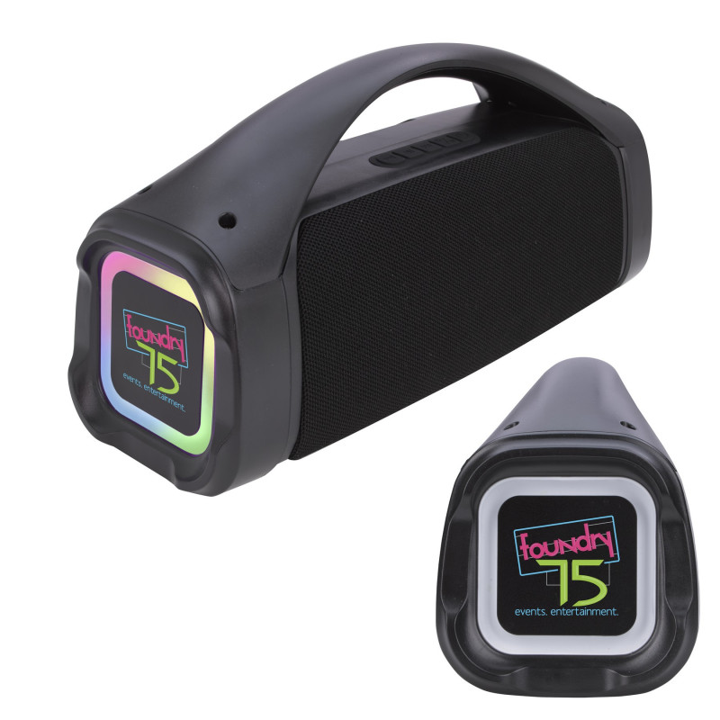 Koozie® Aqua Glow Party Water-Resistant Bluetooth® Speaker