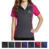 Sport-tek® Ladies' Colorblock Micropiqué Sport-wick® Polo