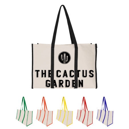 Recycled Canvas Wrap Around Tote Bag