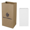 12 Sos Kraft Paper Bag - 7.06" X 13.75"