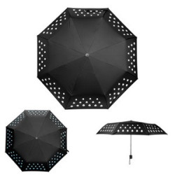 42" Color Changing Umbrella With 100% Rpet Canopy