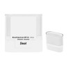 90073 WHTCLR WHITE Label Blank