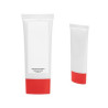 90072 WHTRED WHITE Label Blank