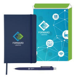 Muse Recycled Journal With Pen And Custom Box