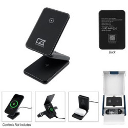 Cutter & Buck® 3-in-1 Magnetic Wireless Charger