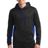 Sport-tek® Sport-wick® Fleece Colorblock Hooded Pullover