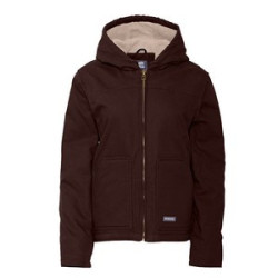 Berne Sherpa-Lined Softstone Duck Hooded Jacket