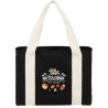 Black Cotton Tote w/ Cotton Handles