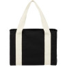 Black Cotton Tote w/ Cotton Handles