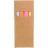 4-Piece Square Recycled Highlighter Set