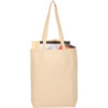 Organic 5oz Cotton Wide Bottom Tote