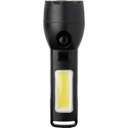Solar Powered Rechargeable COB Flashlight