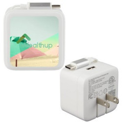 ETL Listed 20W Wall Charger with Retractable Cable