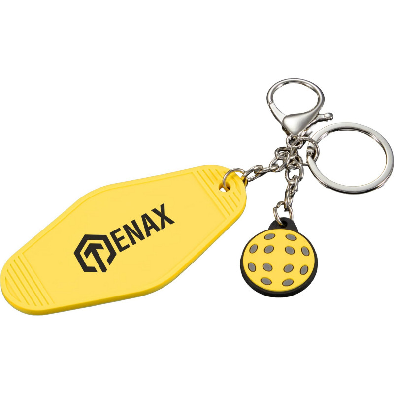 Pickleball Motel Keychain