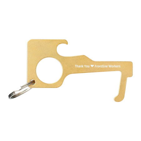 No Contact Keychain Bottle Opener