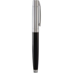 Sheaffer® 300 Glossy Chrome Black Roller Ball