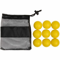 Golf Practice Balls with Mesh Pouch