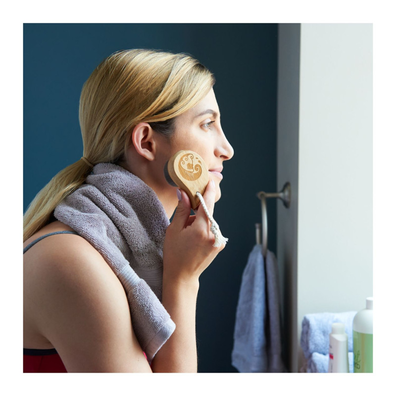 Bamboo Facial Brush
