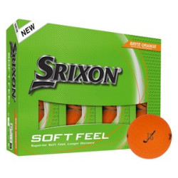 Srixon Soft Feel BRITE Golf Balls - 12 Pack