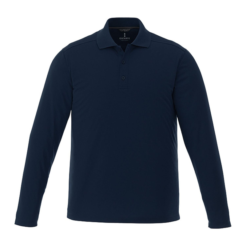Men's Tall MORI Long Sleeve Performance Polo