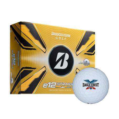 Bridgestone E12 Straight Golf Balls - 12 Pack