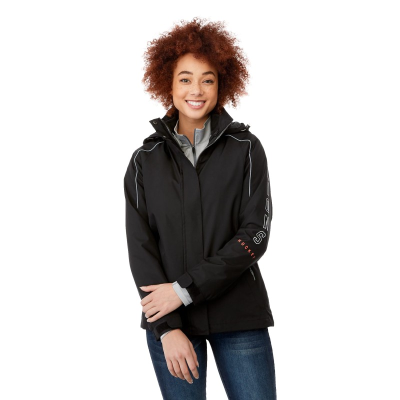Women's VALENCIA Waterproof Fleece 3-in-1 Jacket with Detachable Hood