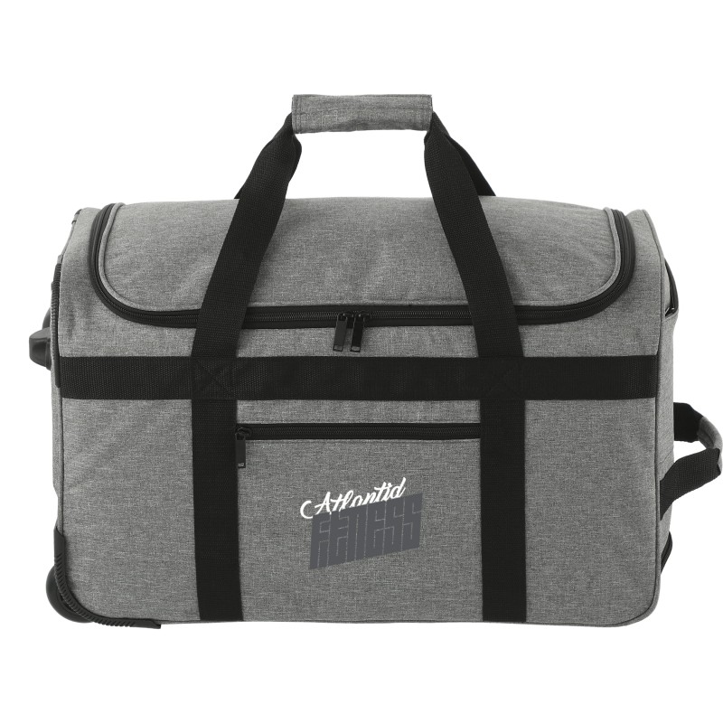 Graphite Recycled Wheeled Duffle Bag