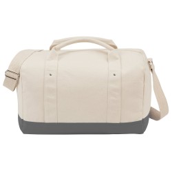 Belair 17'' Cotton Canvas Duffle Bag