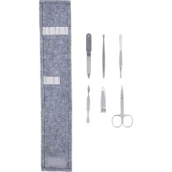 THE GOODST Recycled Felt 6-Piece Manicure Set