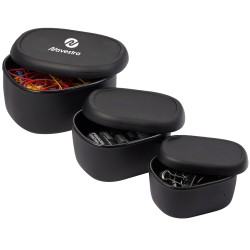 Zili Silicone Storage Containers, Set of 3 (7, 10, & 20 oz)