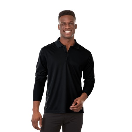 Men's MORI Long Sleeve Performance Polo