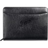 Renaissance Italian Style Leather Zippered Padfolio with FSC® Mix Paper