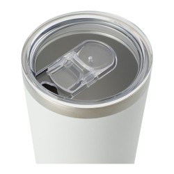 White Blank Push-On Lid View