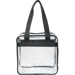 Game Day Clear Zippered Safety Tote