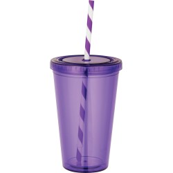 Purple/White