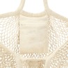 Riviera Cotton Mesh Market Bag w/Zippered Pouch