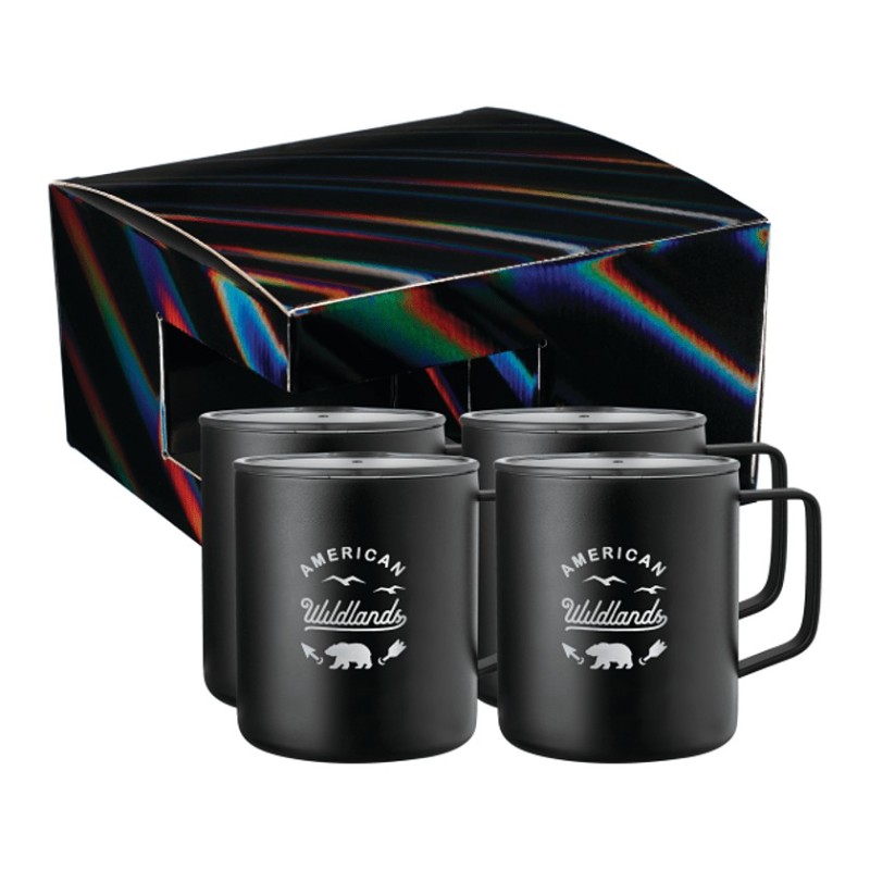 Rover Camp Mug 14oz 4 in 1 Gift Set