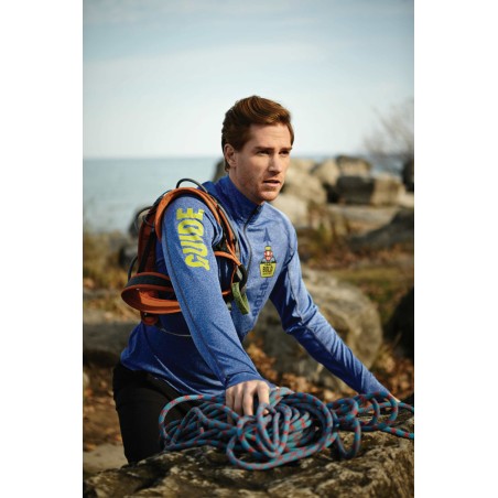 Men's TAZA Performance Knit Quarter Zip with Thumb Holes