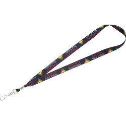 Full Color 3/4'' Lanyard w/ Hook