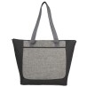 Reclaim Two-Tone Recycled Zippered Tote