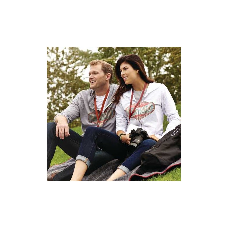 Women's GARNER Lightweight Knit Full Zip Hoodie with Thumb Holes