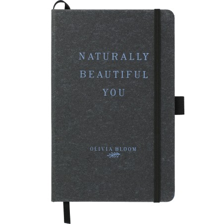 5.5'' x 8.5'' FSC® Mix Recycled Leather Bound Journal