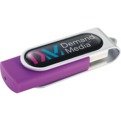 Domeable Rotate Flash Drive 1GB
