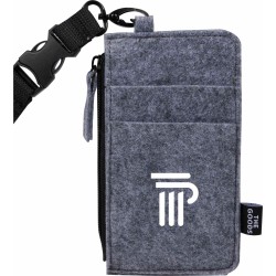 THE GOODST Recycled Felt Lanyard Wallet