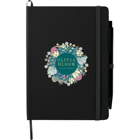 5'' x 7'' FSC® Mix Prime Notebook With Pen