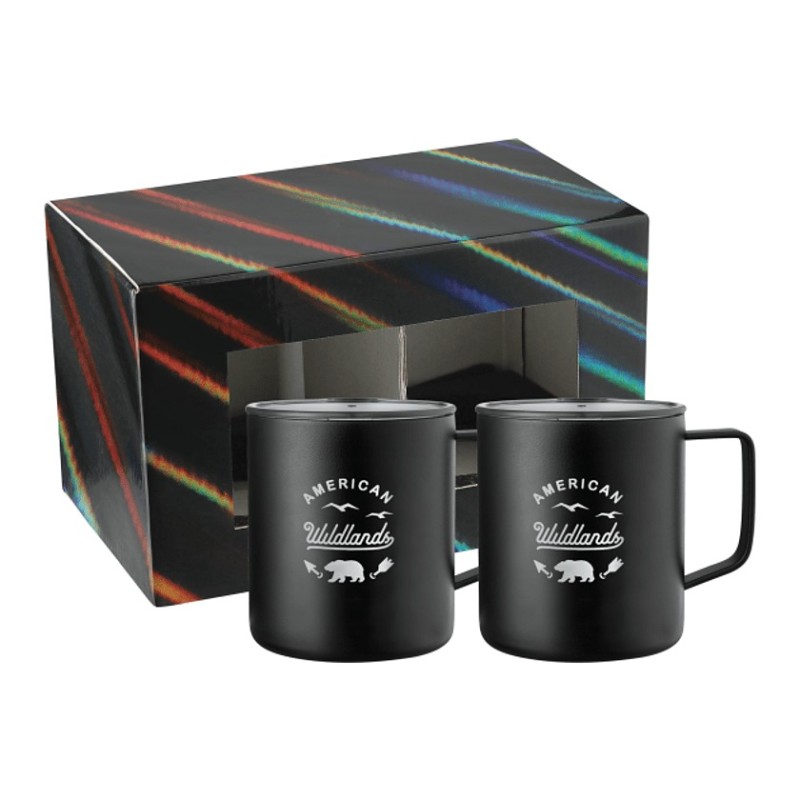 Rover Camp Mug 14oz 2 in 1 Gift Set
