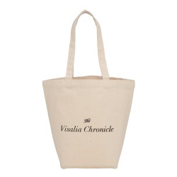 Herringbone 7oz Cotton Canvas Grocery Tote