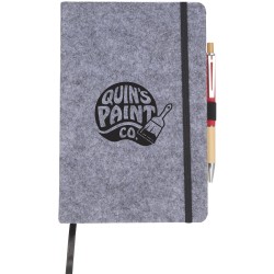 THE GOODST Recycled Felt 8'' x 5.5'' Bound Notebook