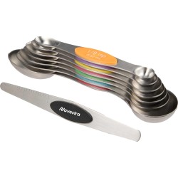 Kitchi Magnetic Measuring 8-Piece Spoon Set