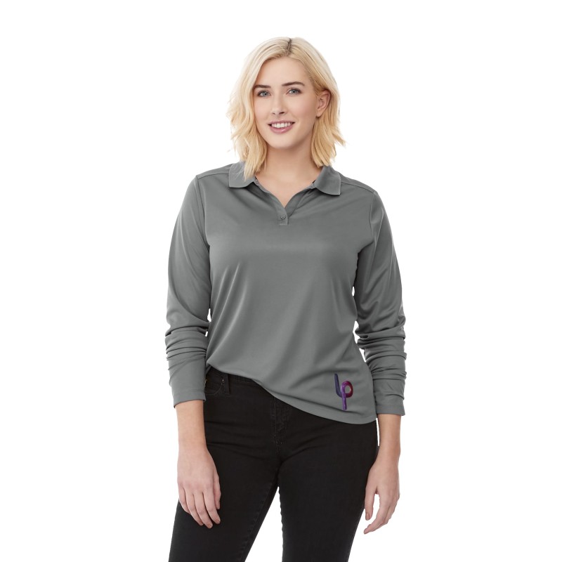 Women's MORI Long Sleeve Performance Polo